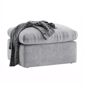 Pouf Parsi Velvet Mint
